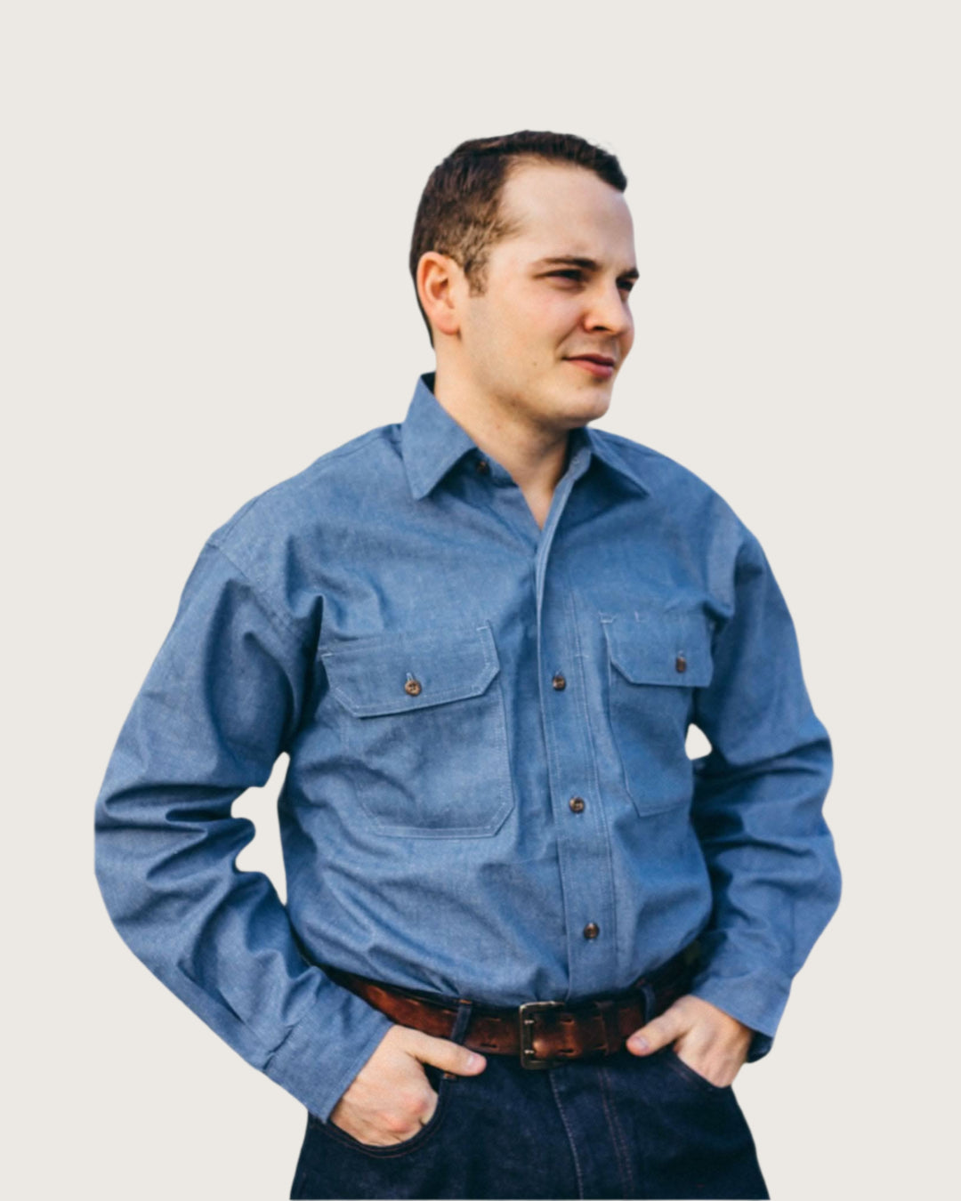 FR Chambray Uniform Shirt - Rasco FR