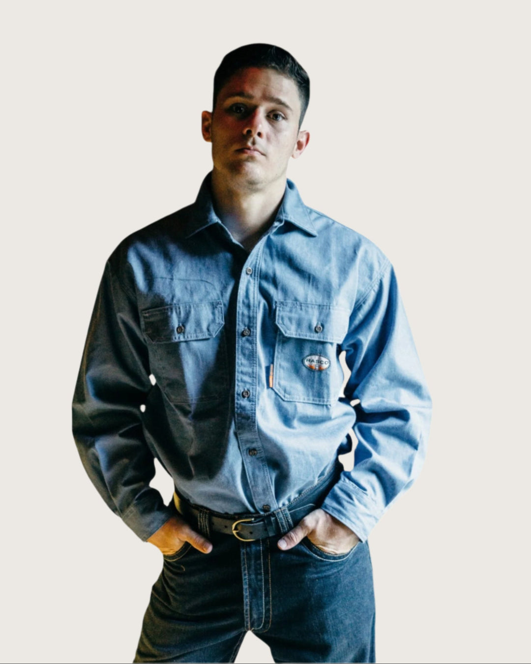 FR Chambray Uniform Shirt - Rasco FR