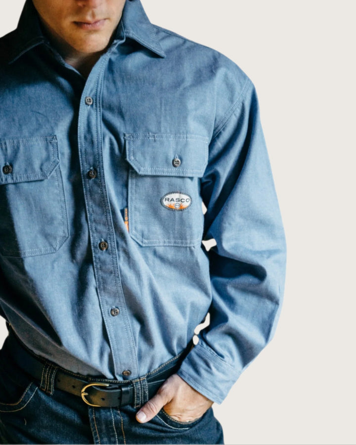 FR Chambray Uniform Shirt - Rasco FR