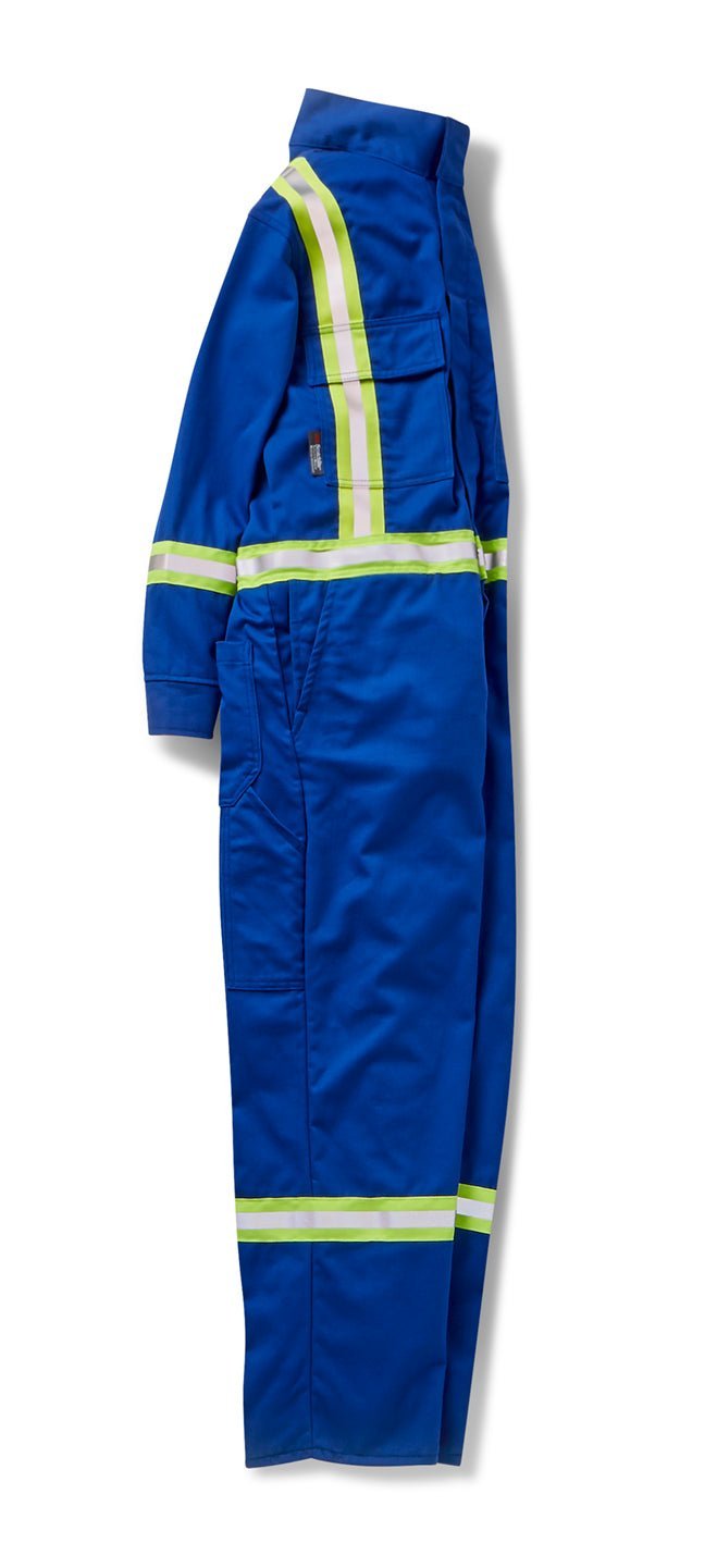 FR Contractor Coverall with CSA Trim - Royal Blue - Rasco FR