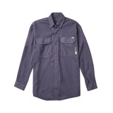 FR1344CH Rasco FR DH Air™ Charcoal Uniform Shirt, CAT 2, NFPA 2112 - FRONT