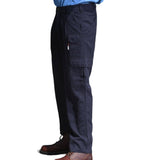FR DH Navy Canvas Cargo Pants - Rasco FR