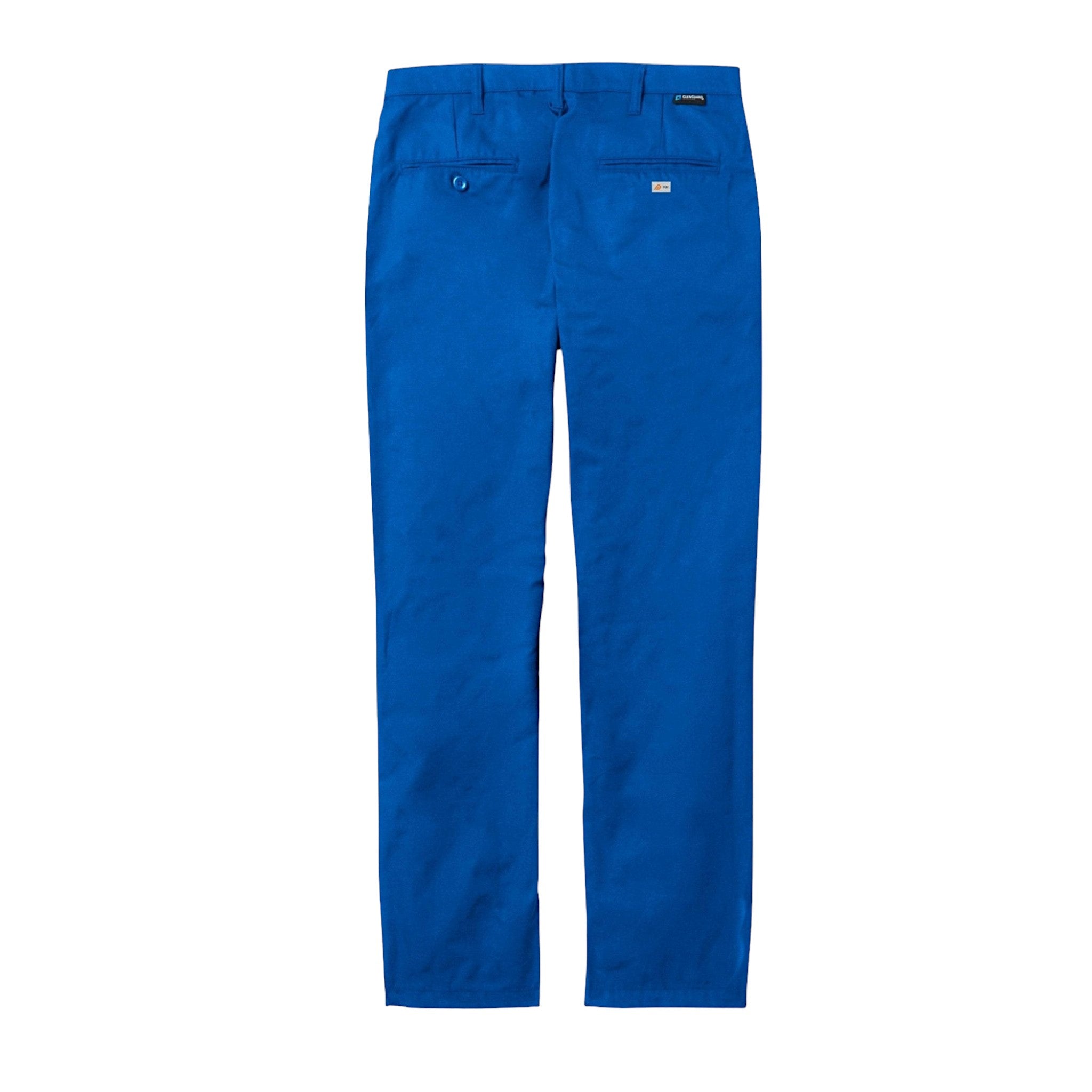 FR4134CB Rasco FR GlenGuard Cool Blue Uniform Pants, CAT 2, NFPA 2112 - BACK