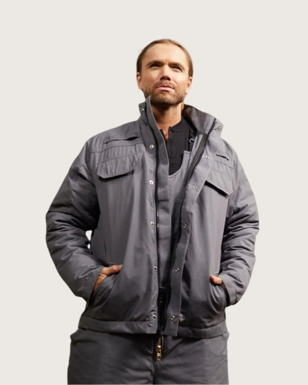 FR GlenGuard Field Jacket - Gray - Rasco FR