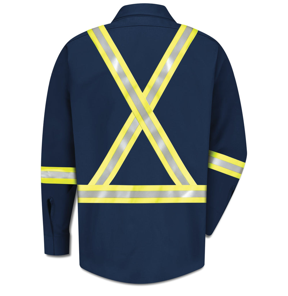 FR GlenGuard Food Processing Shirt with Reflective Tape - Rasco FR