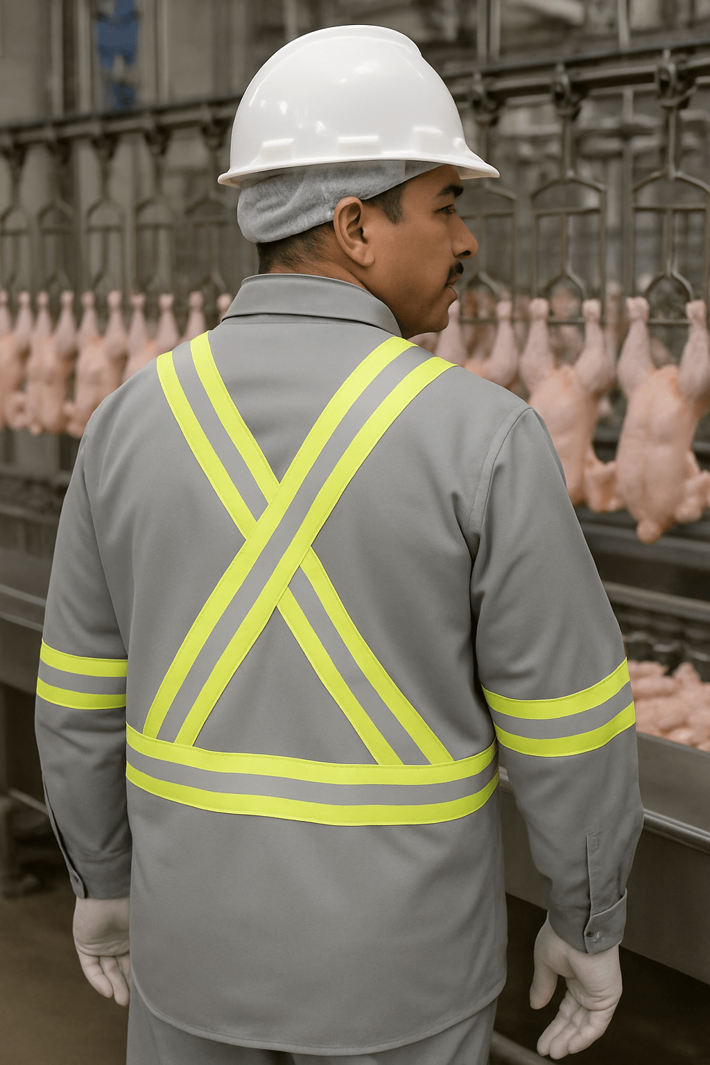 FR GlenGuard Food Processing Shirt with Reflective Tape - Rasco FR