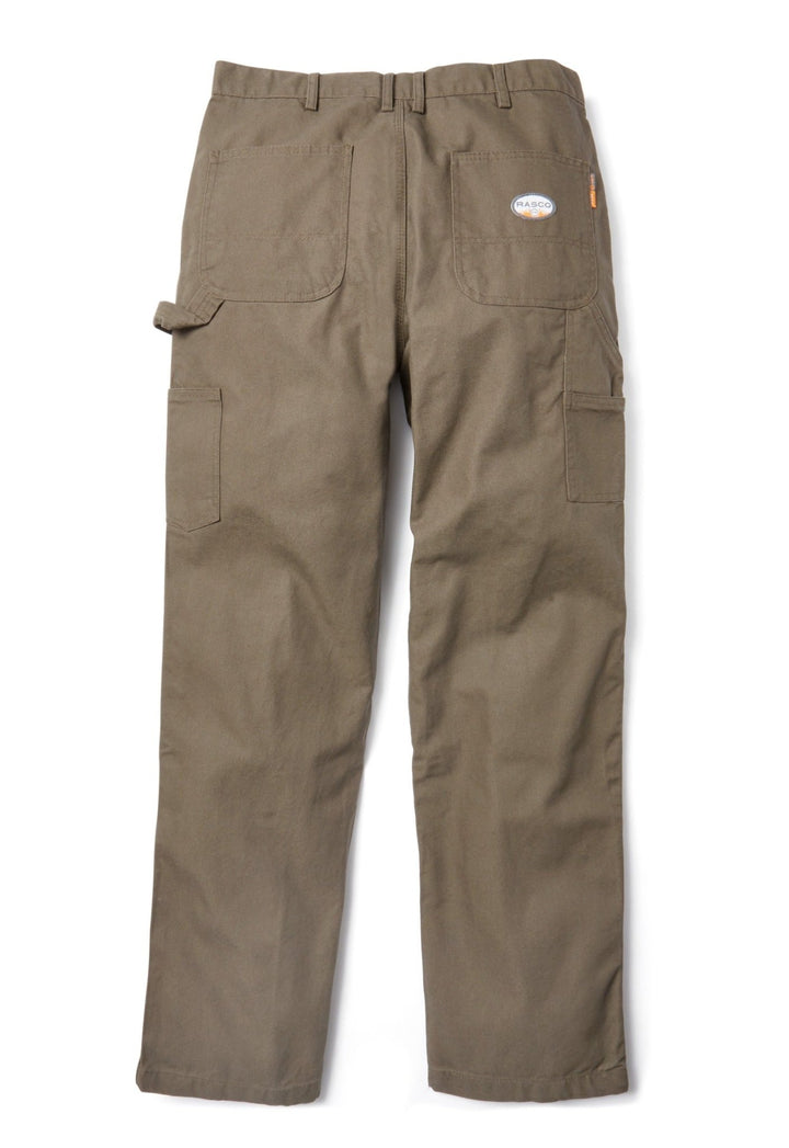 FR Green Duck Carpenter Pants (CLOSEOUT) - Rasco FR