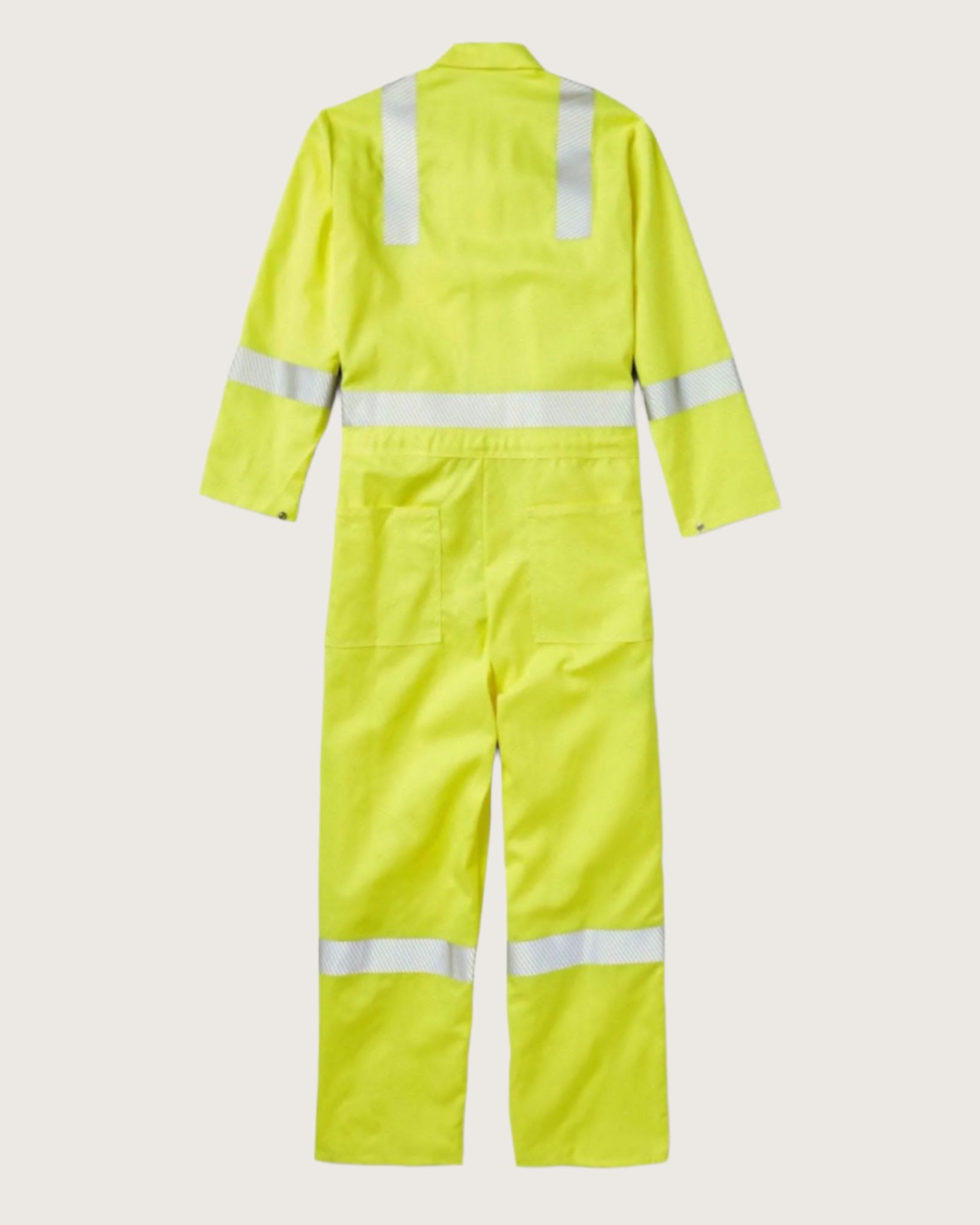 FR Hi Vis 88/12 Coverall with Segmented Trim - ANSI Yellow - Rasco FR