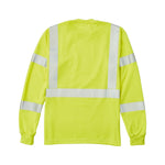 FR0337YH Rasco FR Hi Vis Yellow T-Shirt with Segmented, CAT 2, NFPA 2112 - BACK