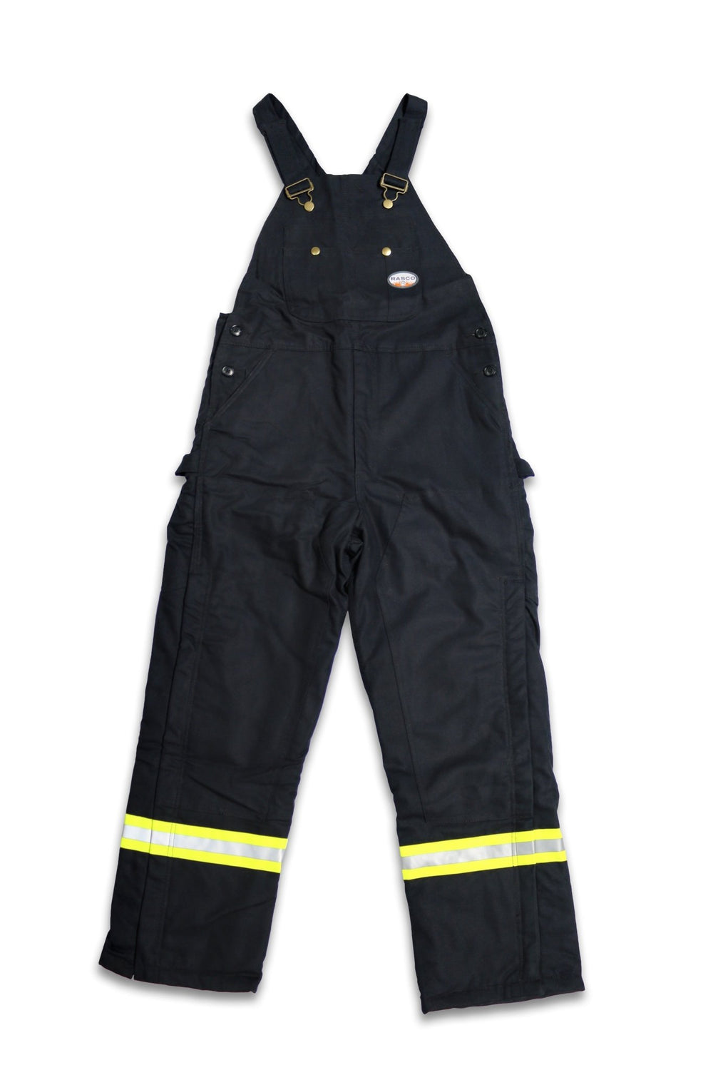 FR Insulated Bib Overall with Trim - Black Duck (CLOSEOUT) - Rasco FR