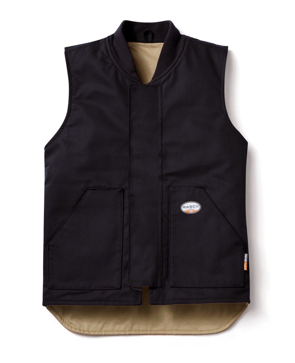 FR Insulated Duck Vest (Tarnished Zipper) - Rasco FR