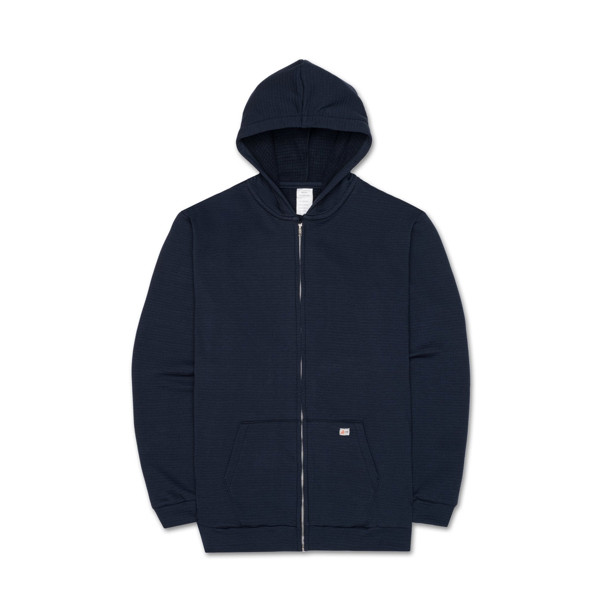 Retro FR Polartec Waffle Grid Zip Hoodie – Rasco FR