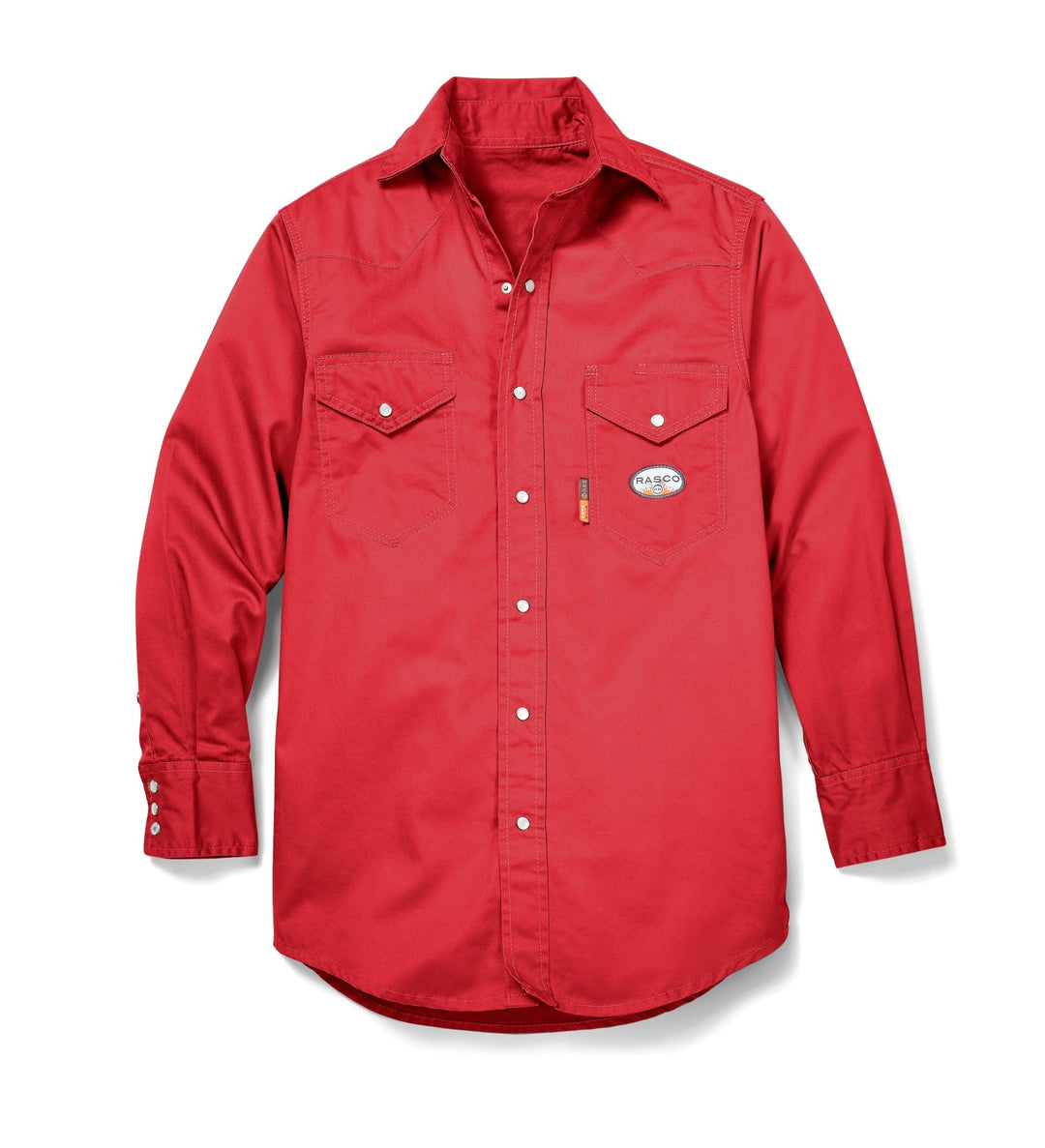 FR Red Snap Shirt (CLOSEOUT) - Rasco FR