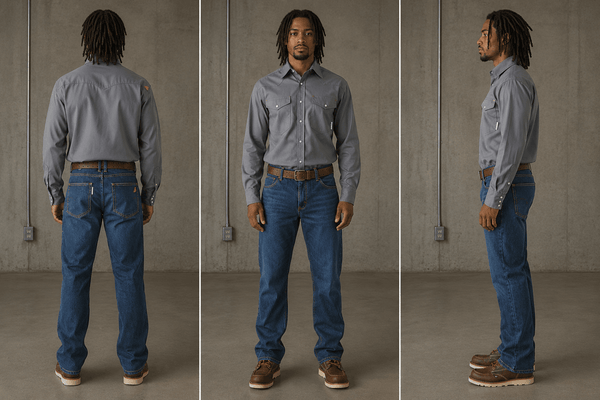 FR Snap Shirt | Pearl Snap Western Work Shirt, 10 cal CAT 2, Sizes