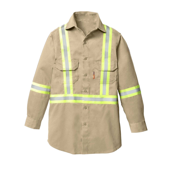 FR Uniform Shirt w/ Reflective Trim (CLOSEOUT) - Rasco FR
