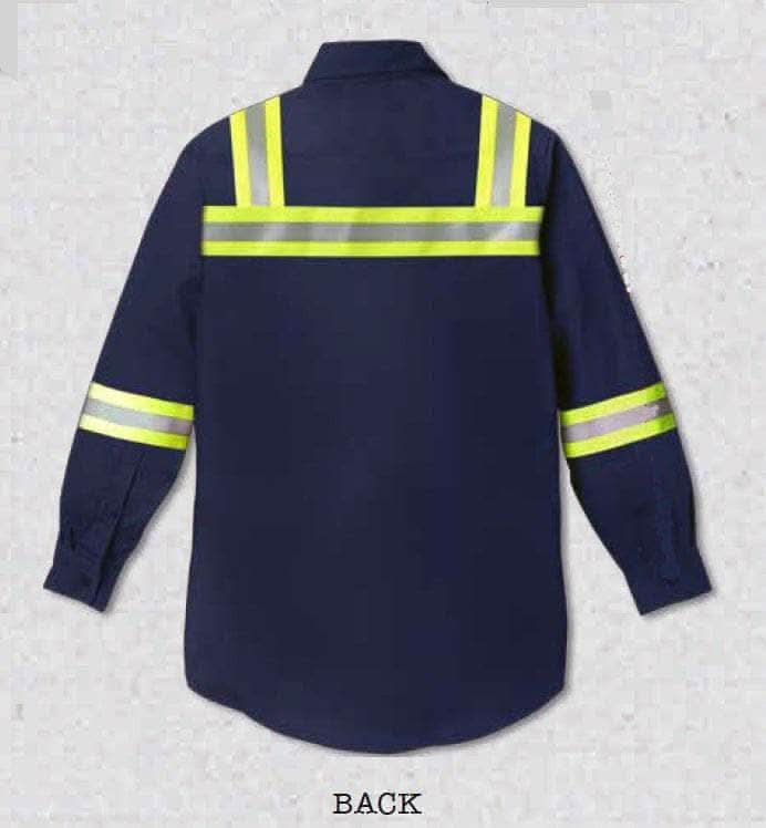 FR Uniform Shirt with Reflective Trim - Rasco FR