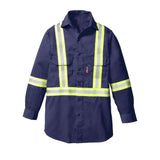 FR Uniform Shirt with Reflective Trim - Rasco FR