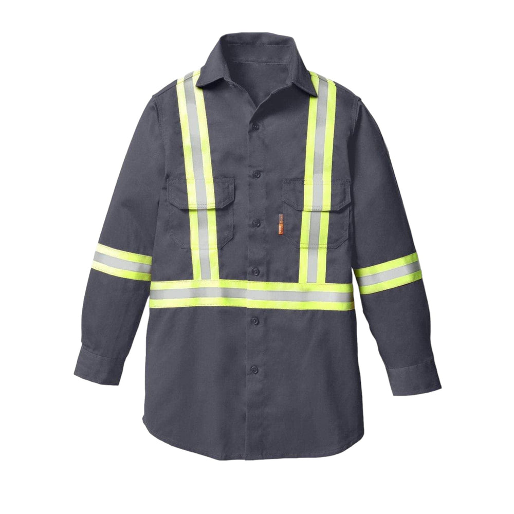 FR Uniform Shirt with Reflective Trim - Rasco FR