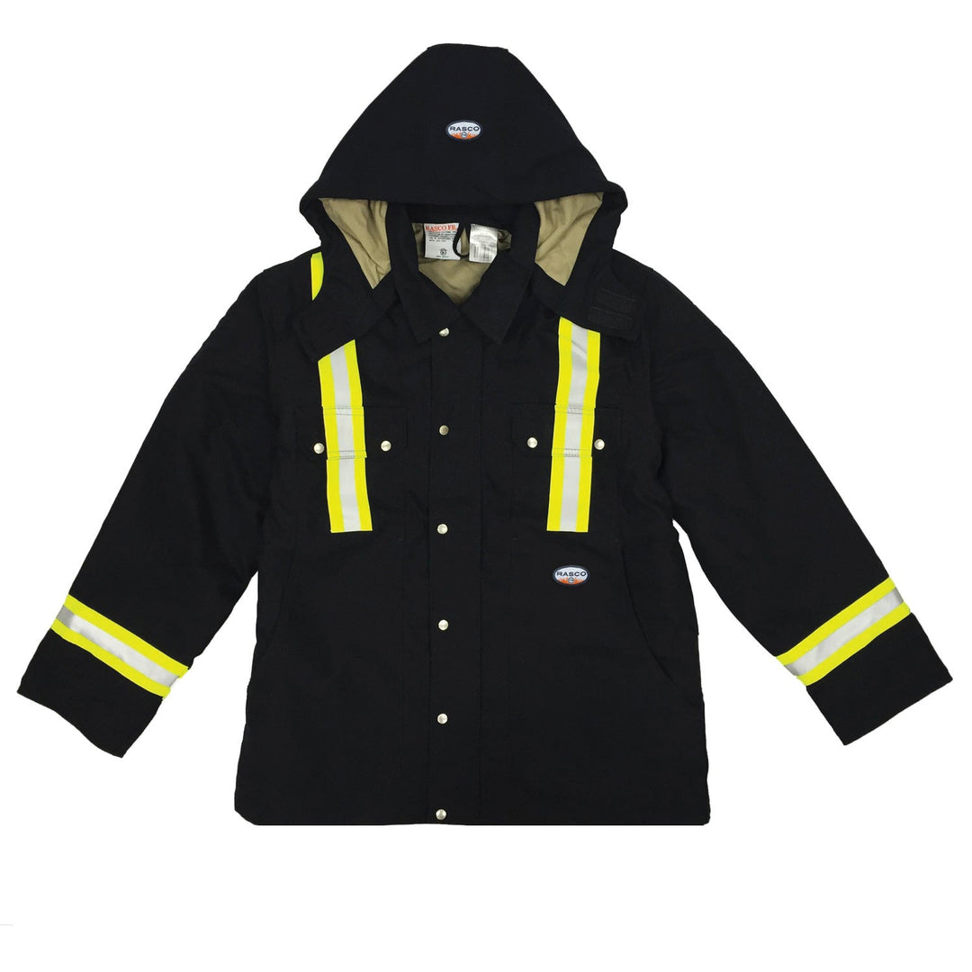 FR Utility Jacket with Reflective Striping (CLOSEOUT) - Rasco FR