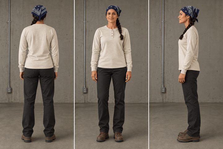 FR Women's Henley - Rasco FR