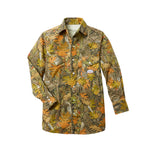 CN757 Rasco FR Woodland Camo Snap Shirt, CAT 2, NFPA 2112 - FRONT