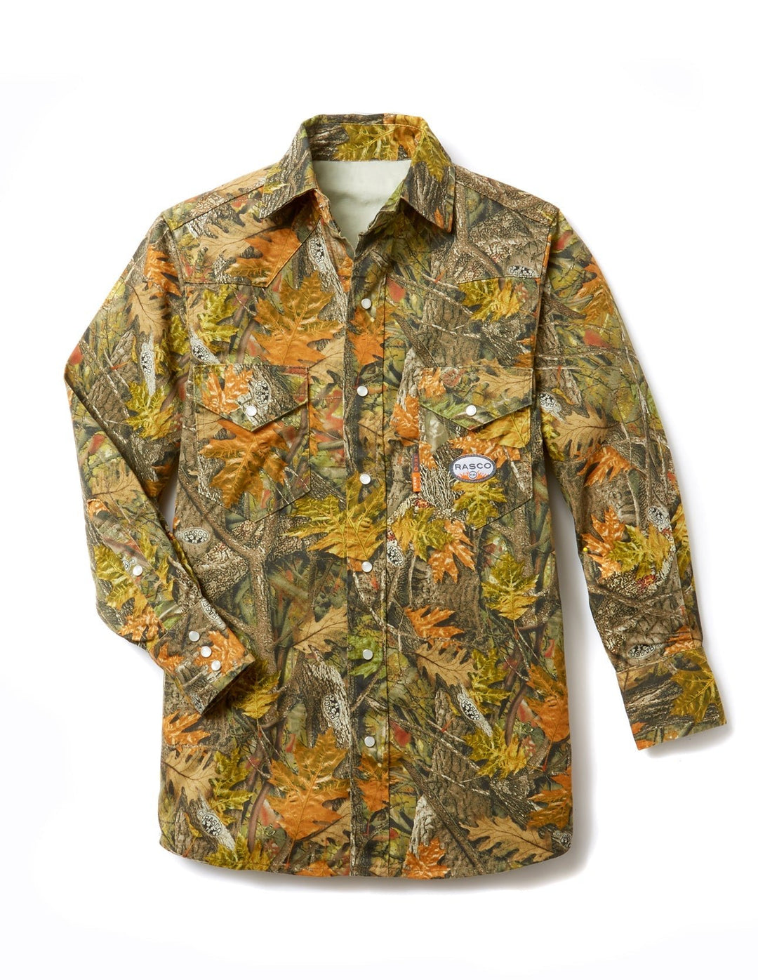 FR Woodland Camo Uniform Shirt (CLOSEOUT) - Rasco FR