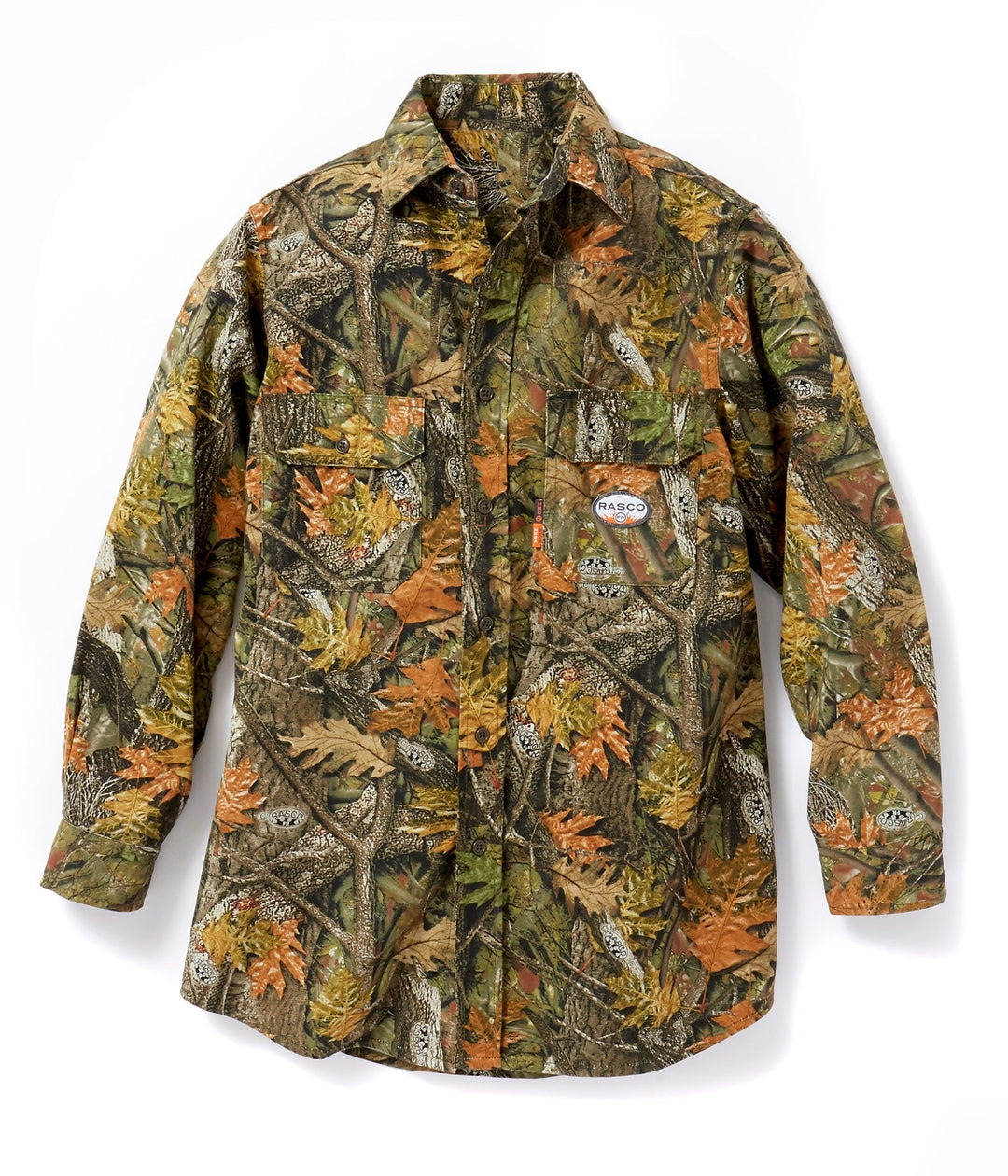 FR Woodland Camo Uniform Shirt (CLOSEOUT) - Rasco FR