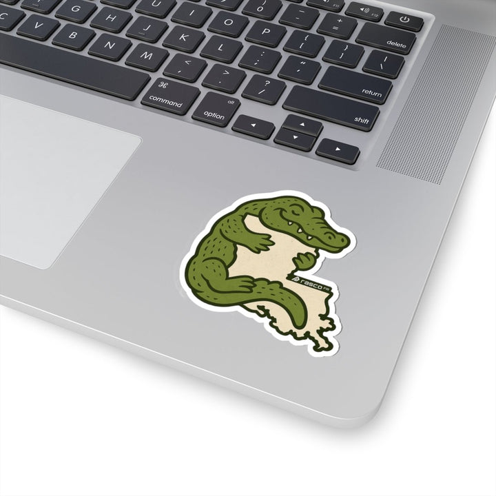 “Gator Love” Vinyl Sticker – Louisiana’s Got You Wrapped Up - Rasco FR