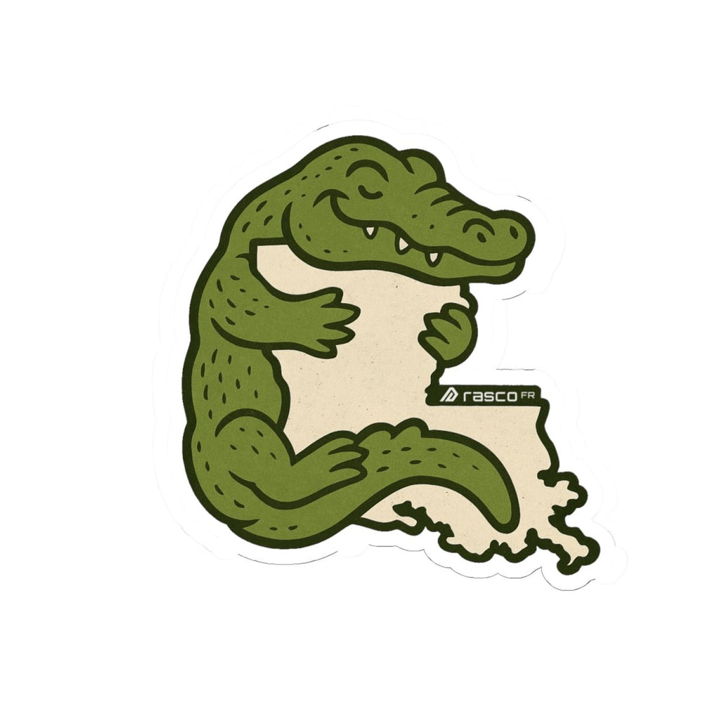 “Gator Love” Vinyl Sticker – Louisiana’s Got You Wrapped Up - Rasco FR
