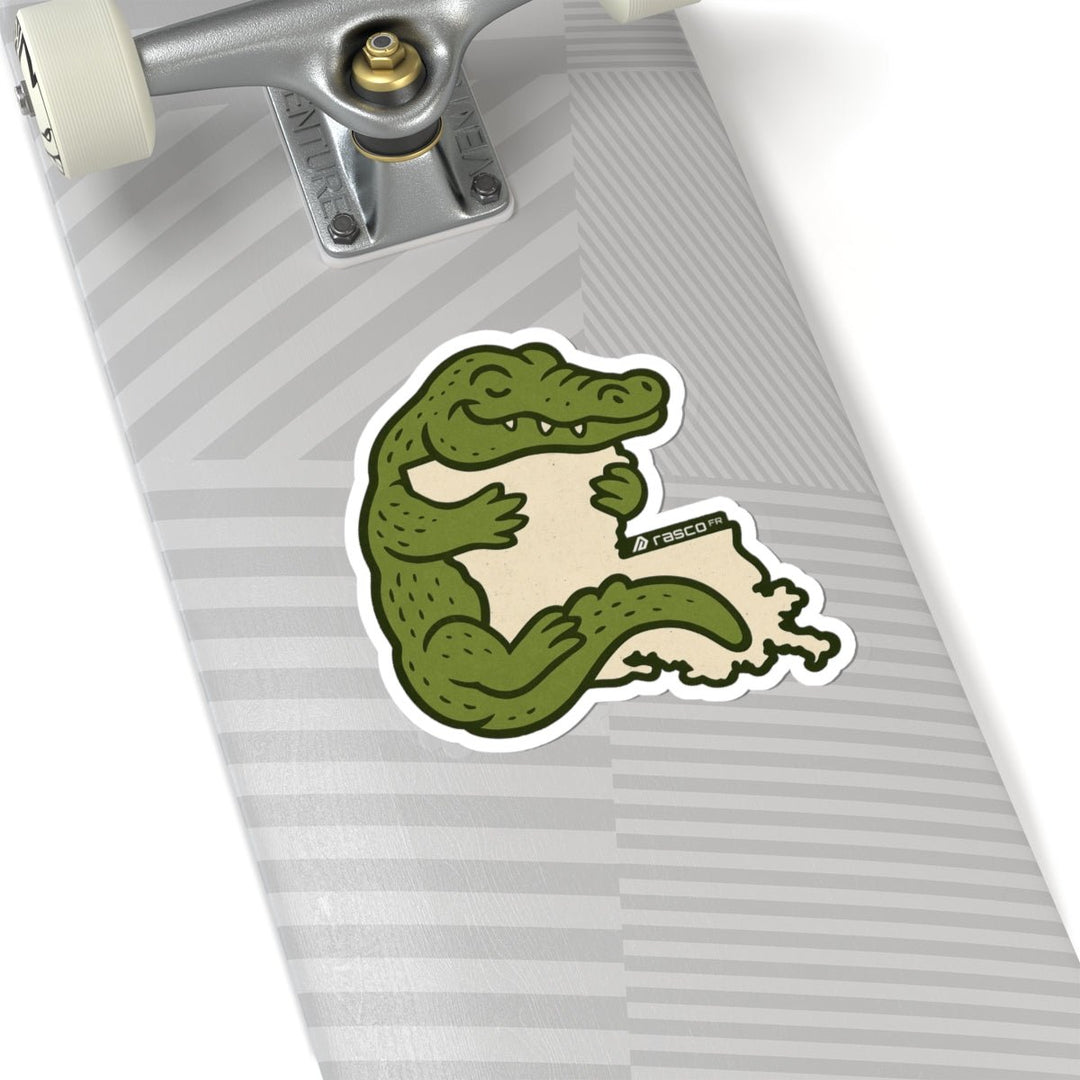 “Gator Love” Vinyl Sticker – Louisiana’s Got You Wrapped Up - Rasco FR