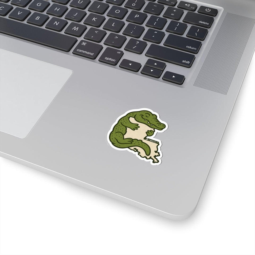 “Gator Love” Vinyl Sticker – Louisiana’s Got You Wrapped Up - Rasco FR