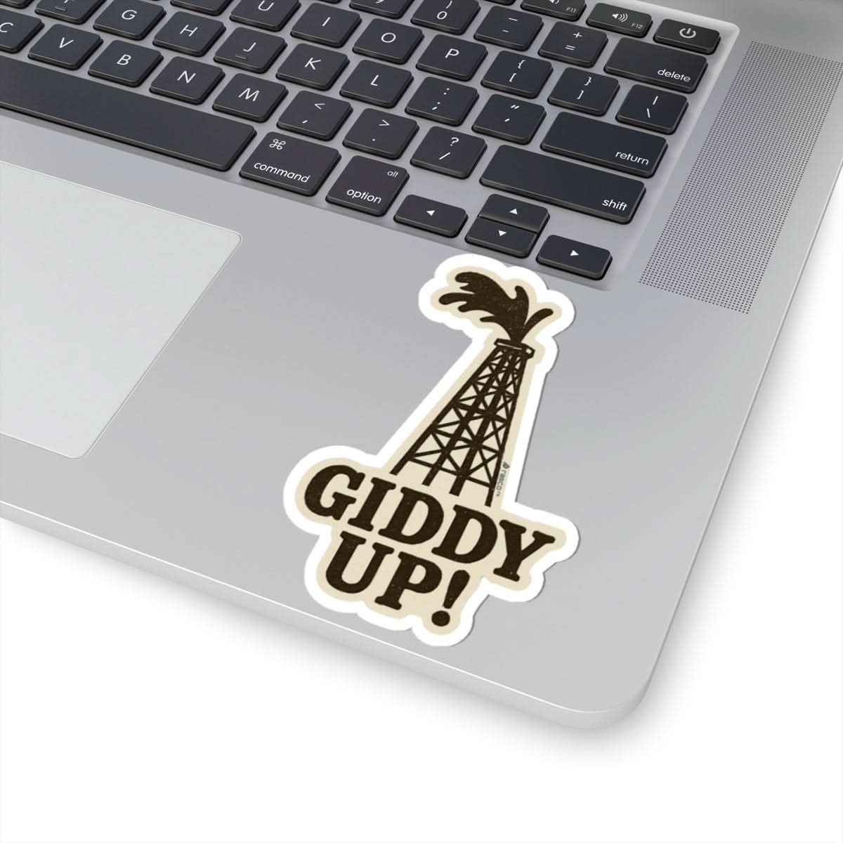 “Giddy Up!” Sticker – For the Roughnecks Who Drill - Rasco FR