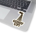 “Giddy Up!” Sticker – For the Roughnecks Who Drill - Rasco FR