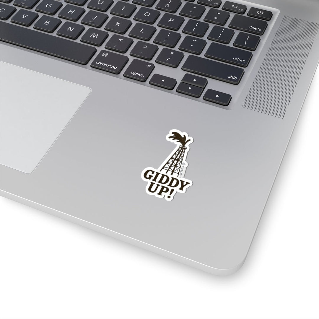 “Giddy Up!” Sticker – For the Roughnecks Who Drill - Rasco FR