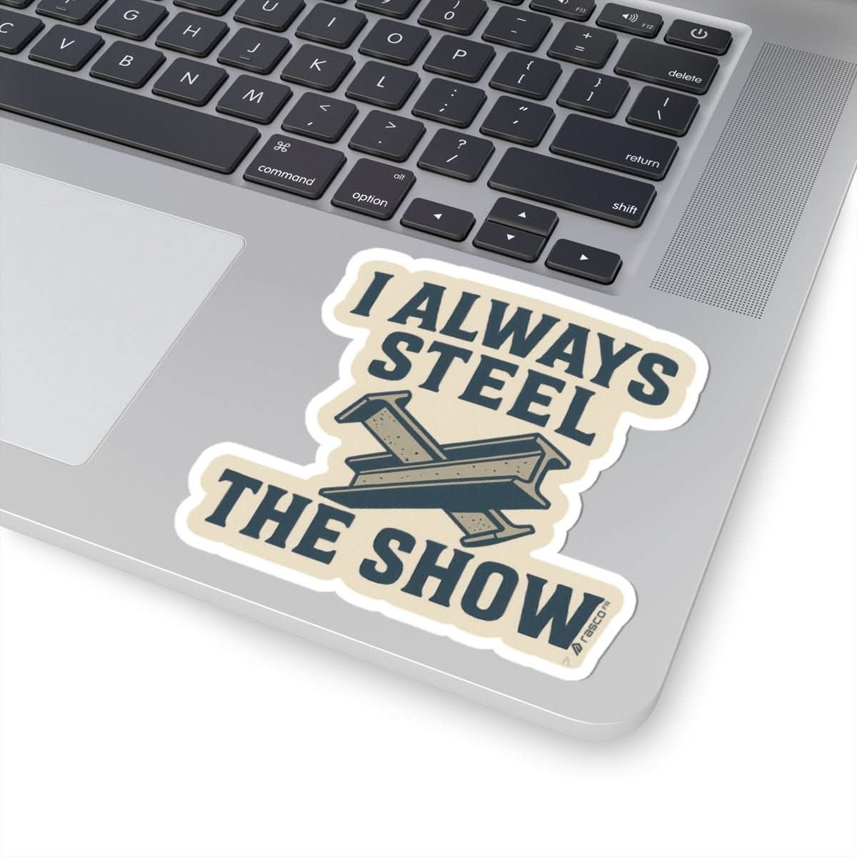 “I Always Steel the Show” Vinyl Sticker – For the Ones Who Weld Loud - Rasco FR