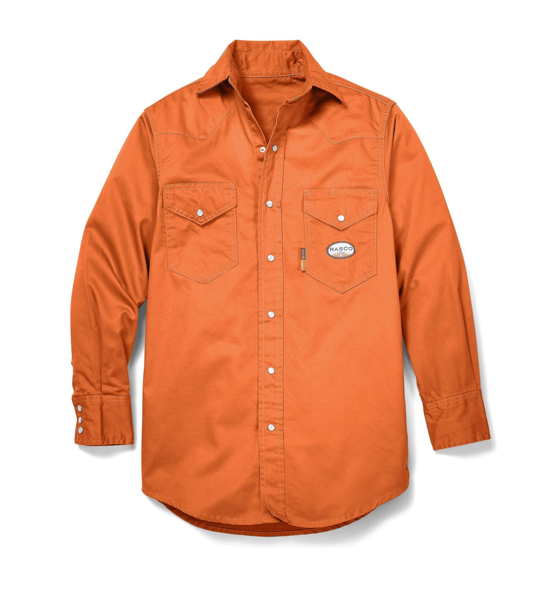 Lightweight Work Shirt - Orange - Rasco FR