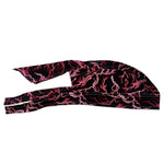 Rasco Red Lightning Doo Rag  - FRONT