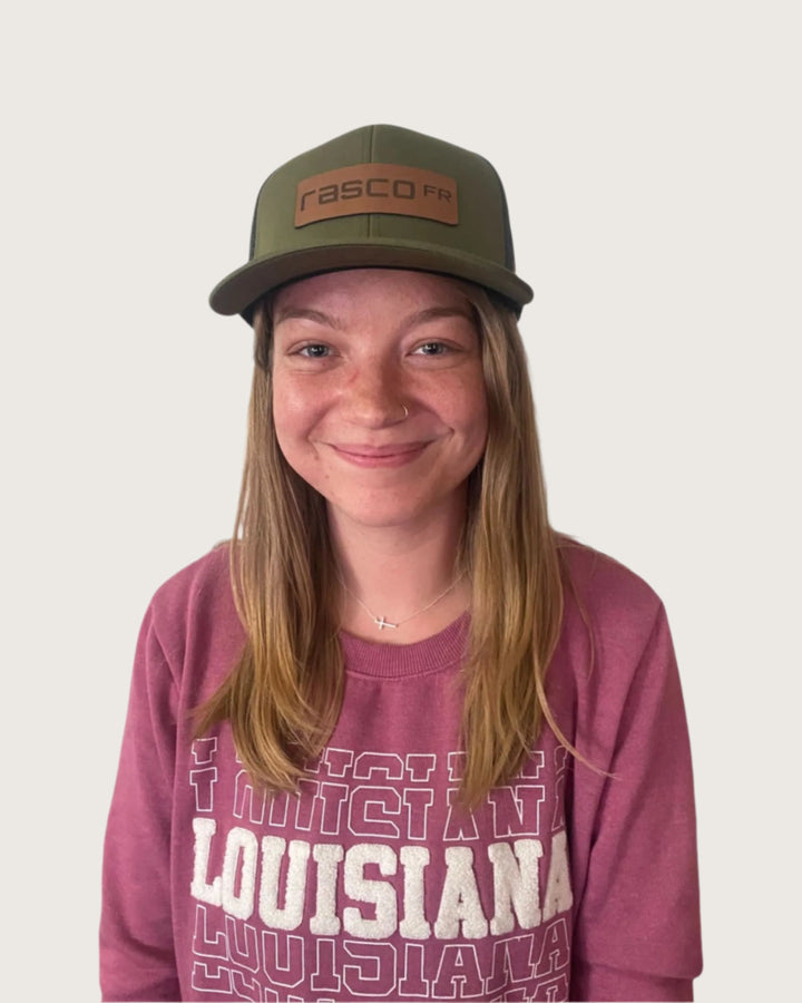 Rasco Green Flex Fit Snapback Hat - Rasco FR