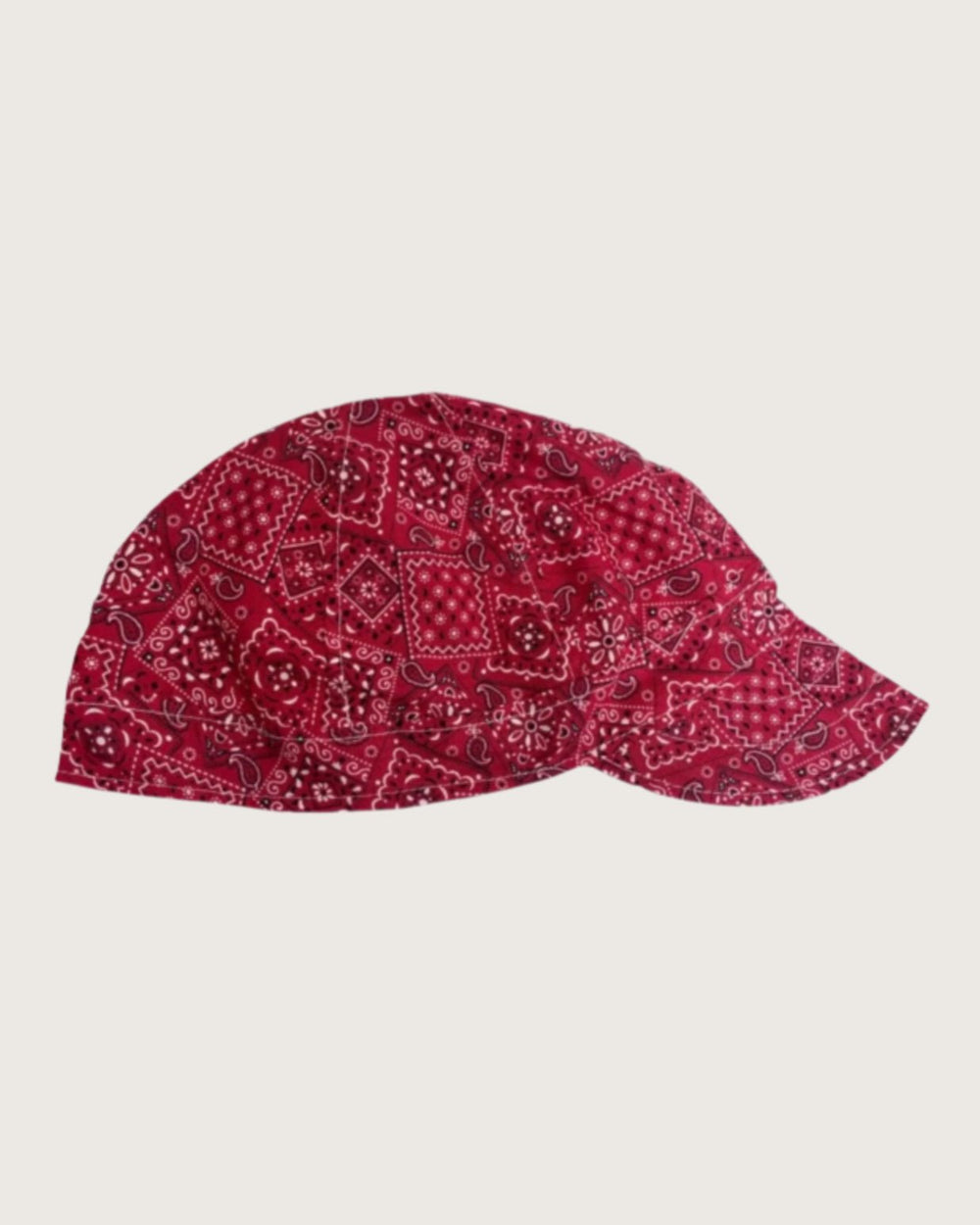 Rasco Red Paisley Welding Cap (CLOSEOUT) - Rasco FR
