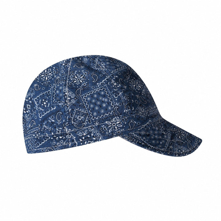 Retro Blue Paisley Welding Cap - Rasco FR