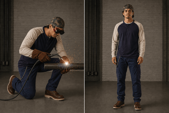 Retro Camo Welding Cap - Rasco FR