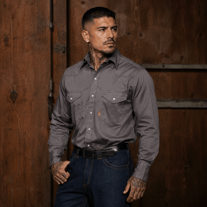 Retro FR Snap Shirt (Tarnished) - Rasco FR