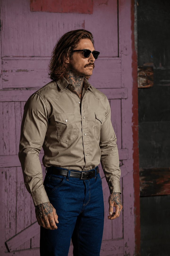 Retro FR Snap Shirt (Tarnished) - Rasco FR