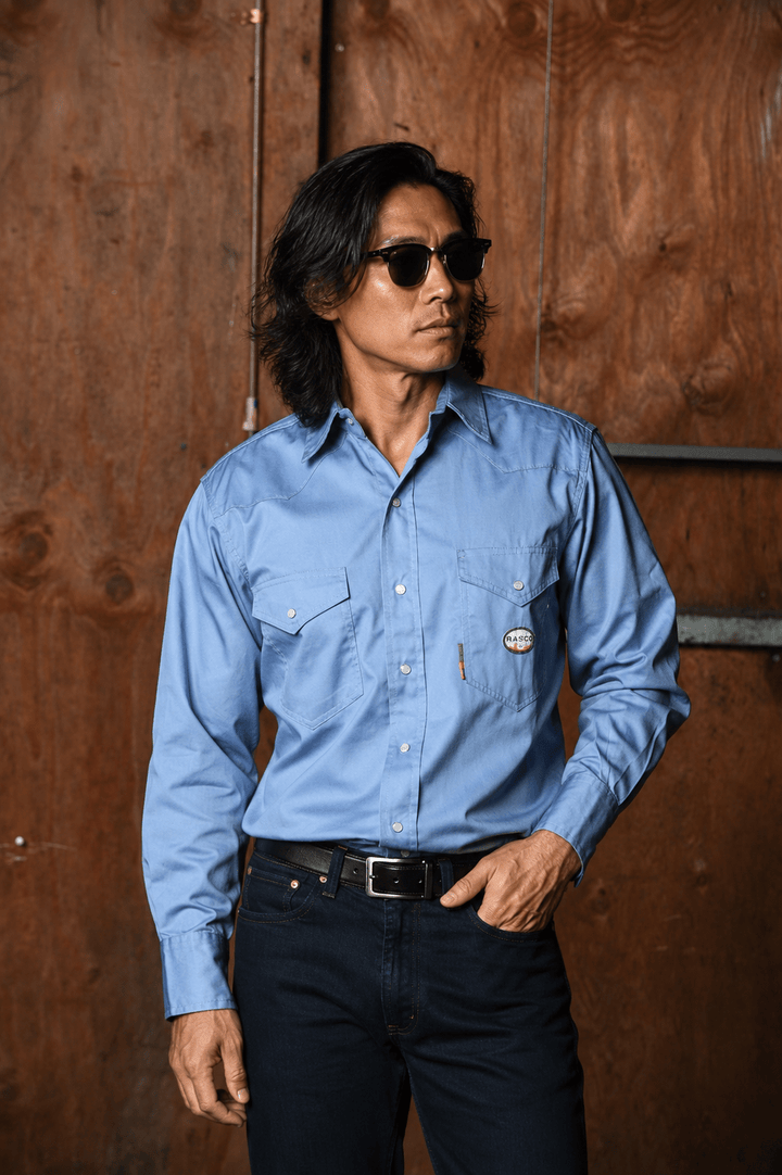 Retro FR Snap Shirt (Tarnished) - Rasco FR