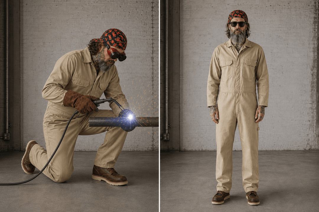 Retro Red Chilis Welding Cap - Rasco FR
