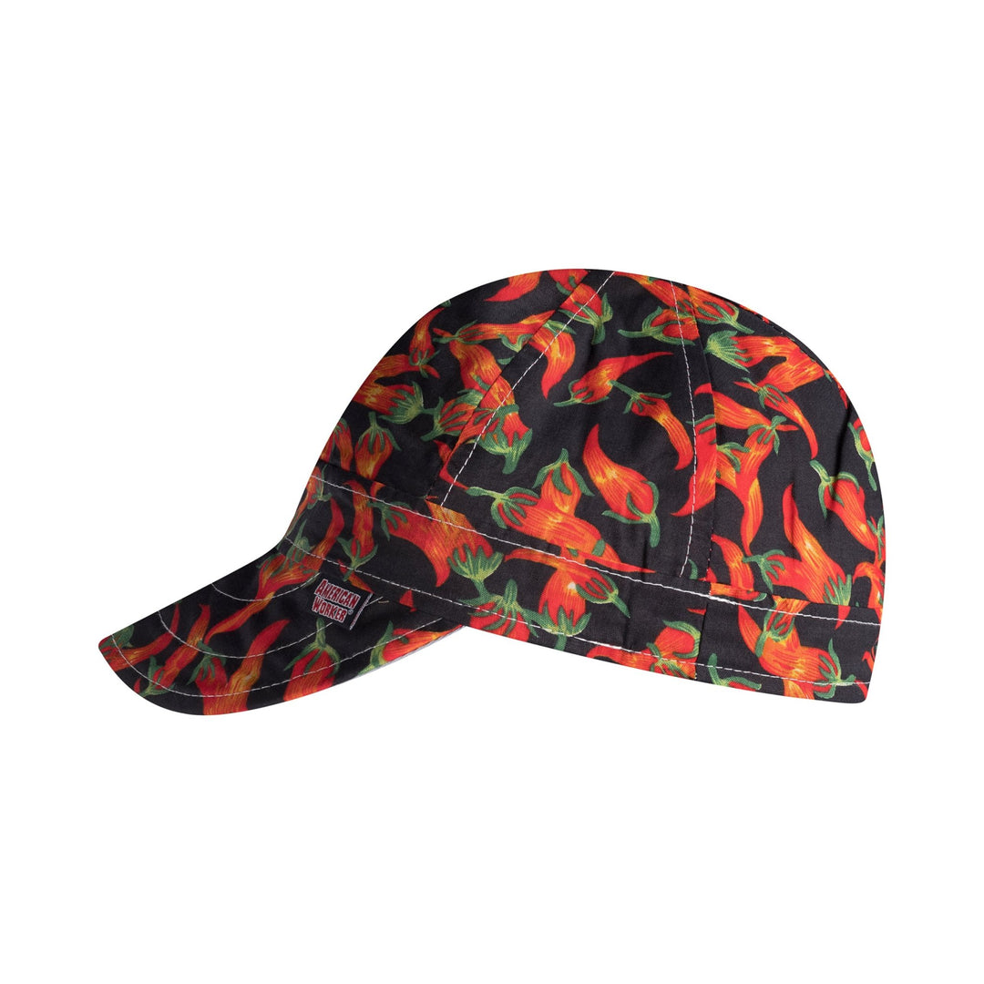 Retro Red Chilis Welding Cap - Rasco FR