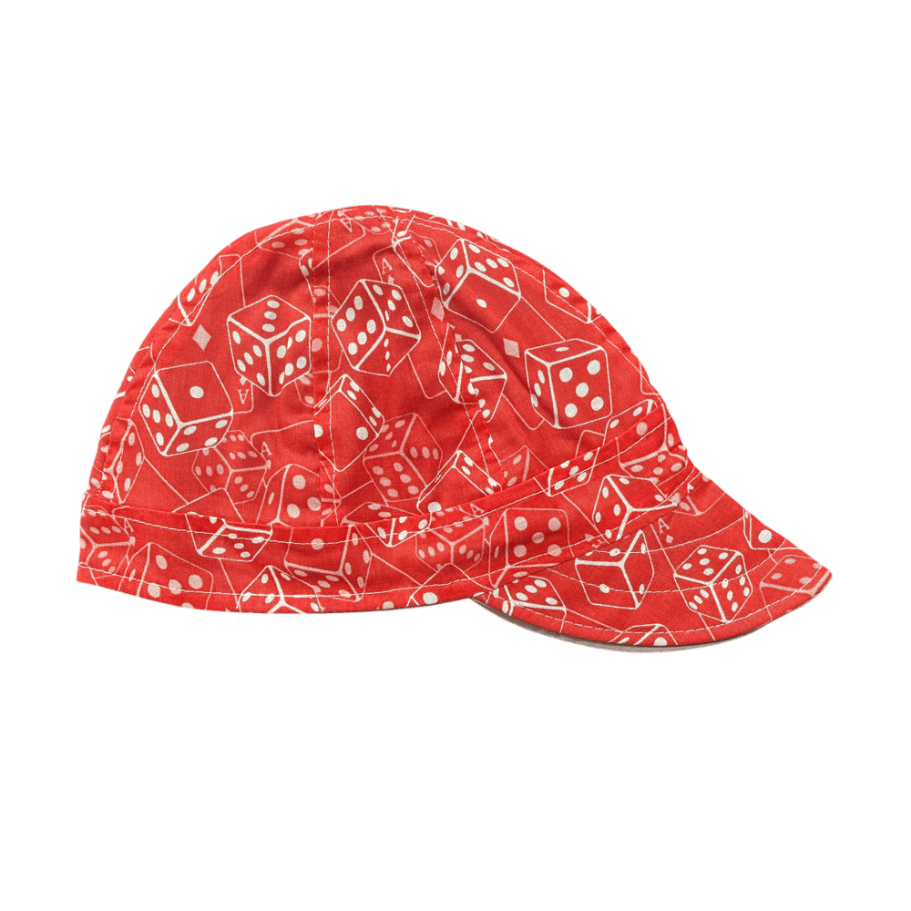 Retro Red Dice Welding Cap (CLOSEOUT) - Rasco FR