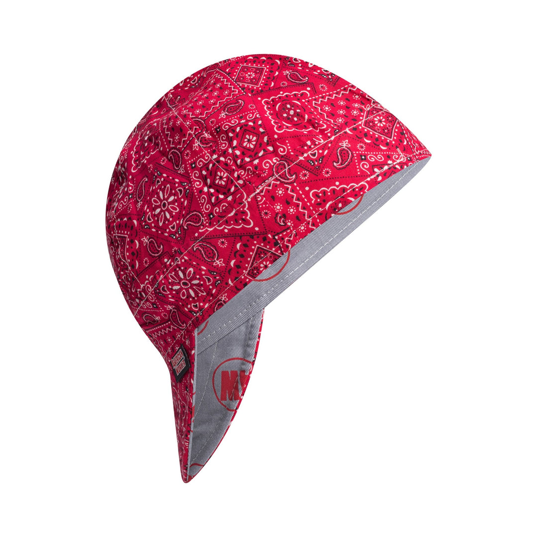 Retro Red Paisley Welding Cap - Rasco FR