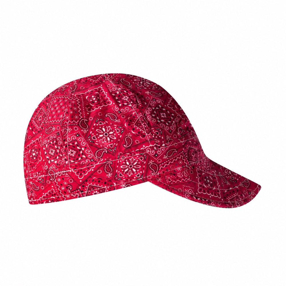 Retro Red Paisley Welding Cap - Rasco FR