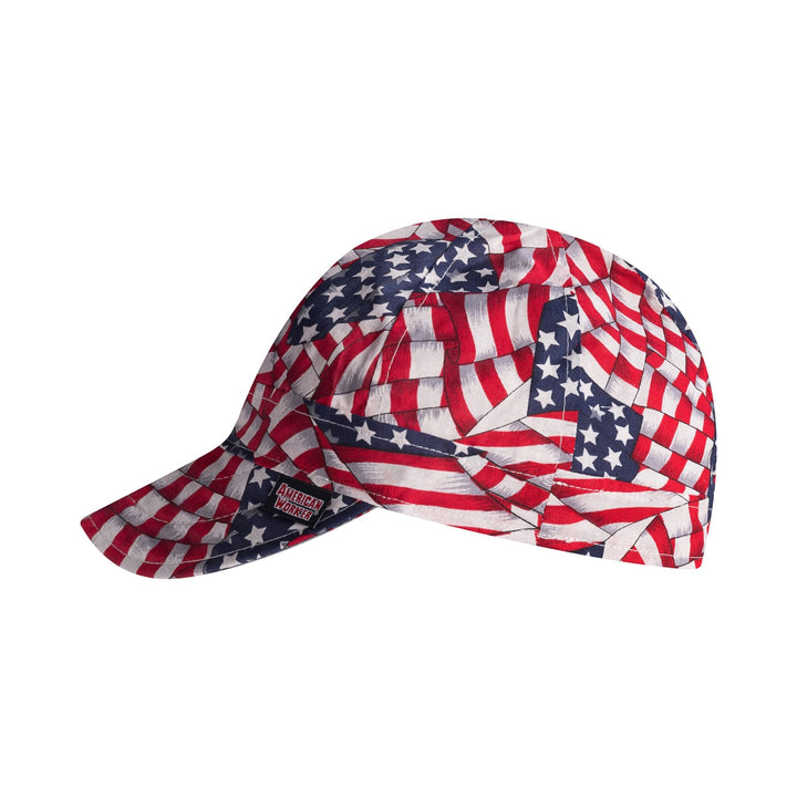 Retro USA Flag Welding Cap - Rasco FR